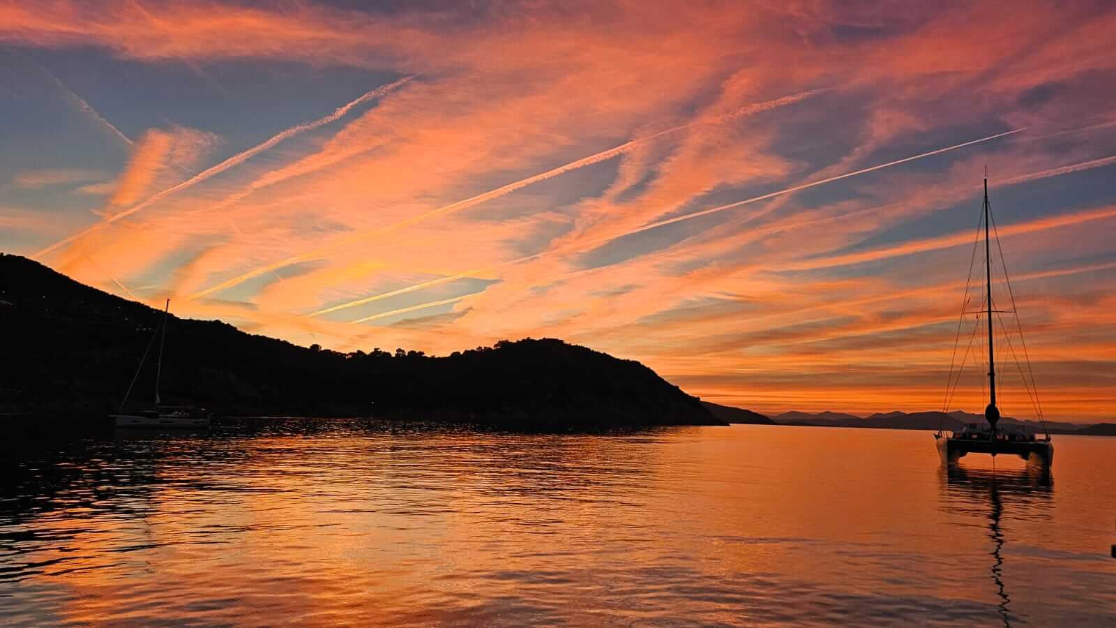 coucher de soleil