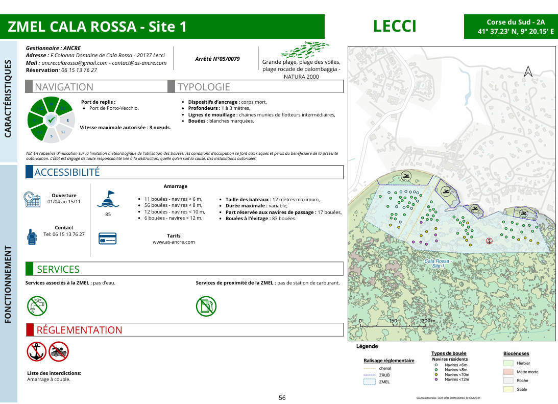 ZMEL Lecci _ Cala Rossa site 1