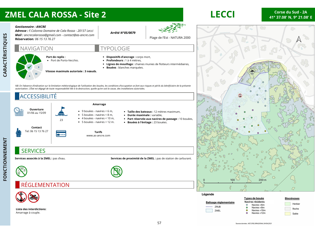 ZMEL Lecci _ Cala Rossa site 2