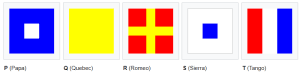 code internationnal P T